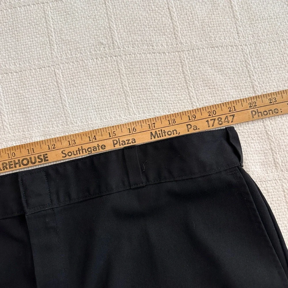 VTG 90s Dickies Black Work Shorts 42‎ Skate Workwear